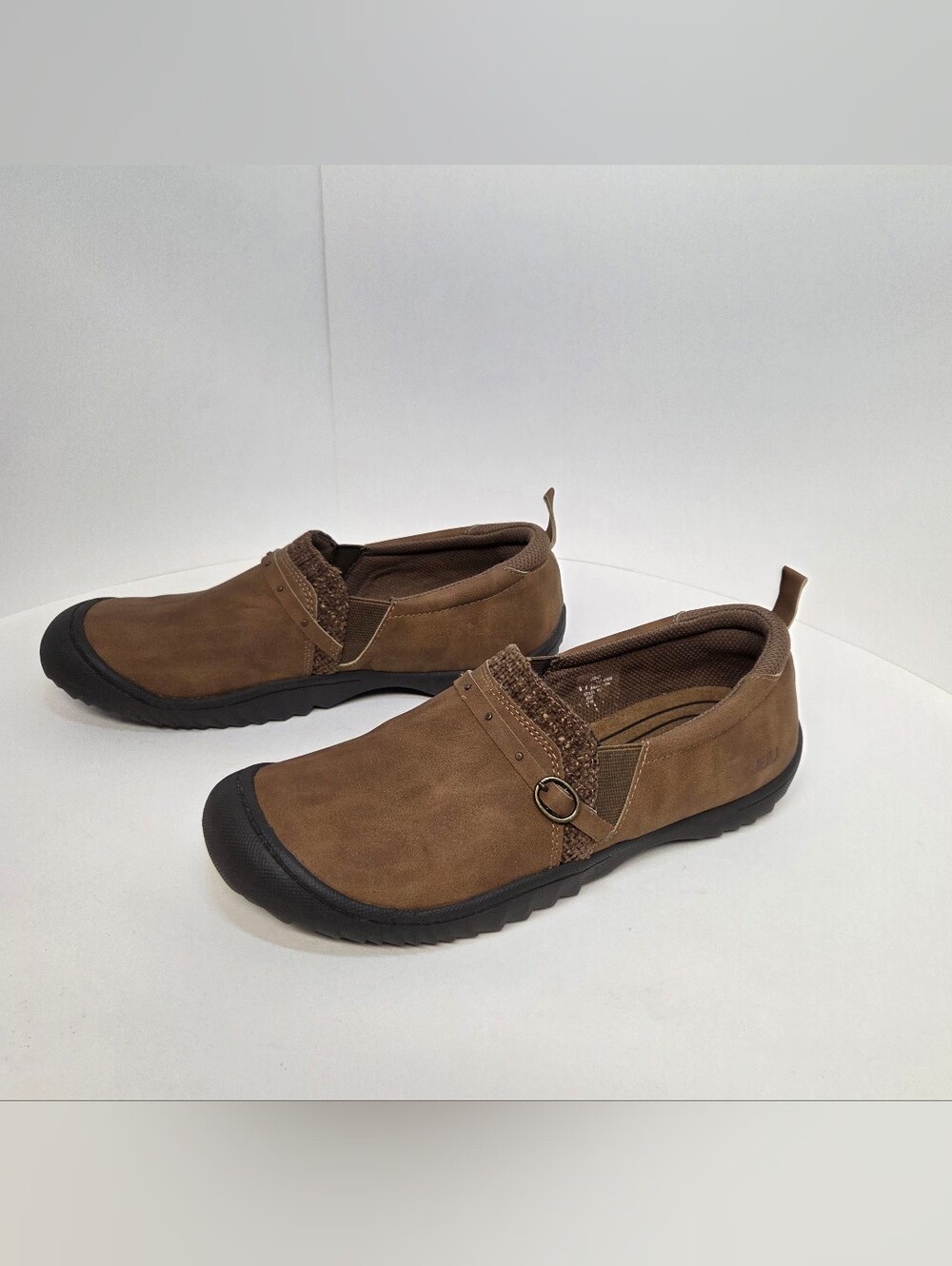 JBU by Jambu Davis Brown Slip-On Comfort Shoes 9W. #0249